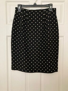 Ann Taylor Silk Knee Length Skirt